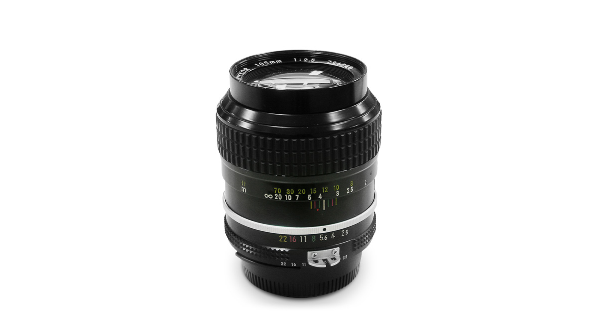Nikon NIKKOR 105㎜ F2.5 - レンズ(単焦点)