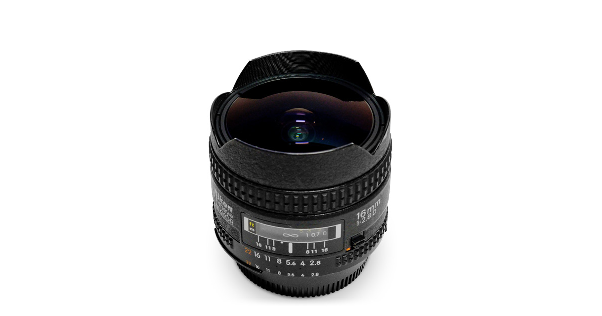 魚眼レンズ Nikon AF FISHEYE 10.5mm F2.8 #5795