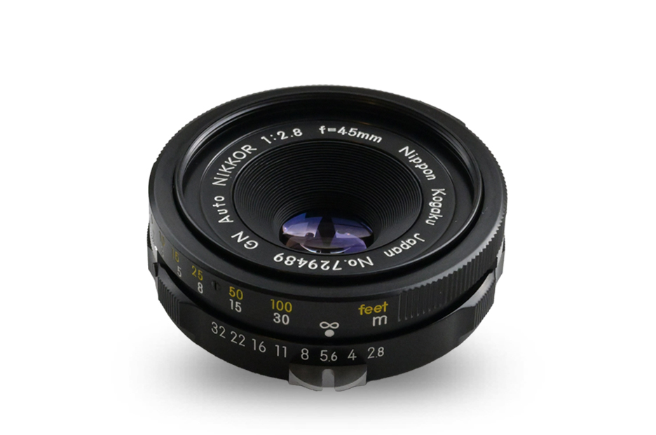 完動品 Nikon GN Auto Nikkor 45mm f2.8 パンケーキ