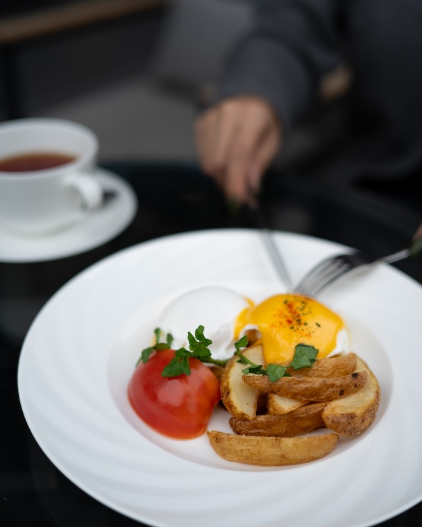 カフェ写真の作例