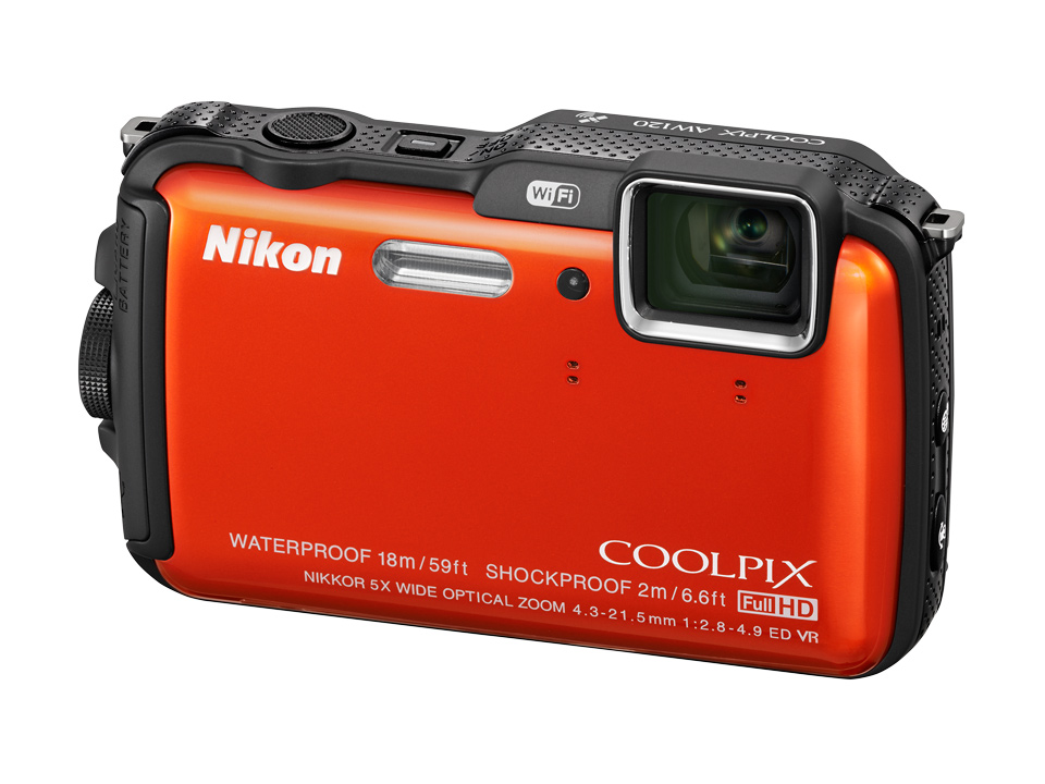 クールピクス　Nikon AW120 防水カメラ アウトドア用