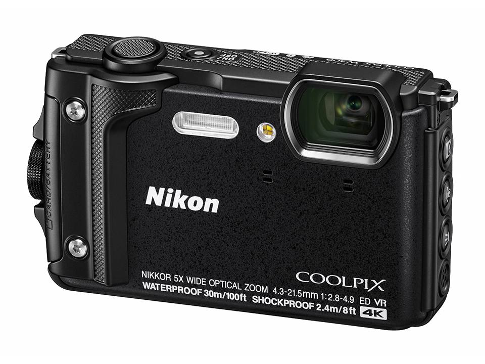 Nikon デジタルカメラ COOLPIX W300 BK