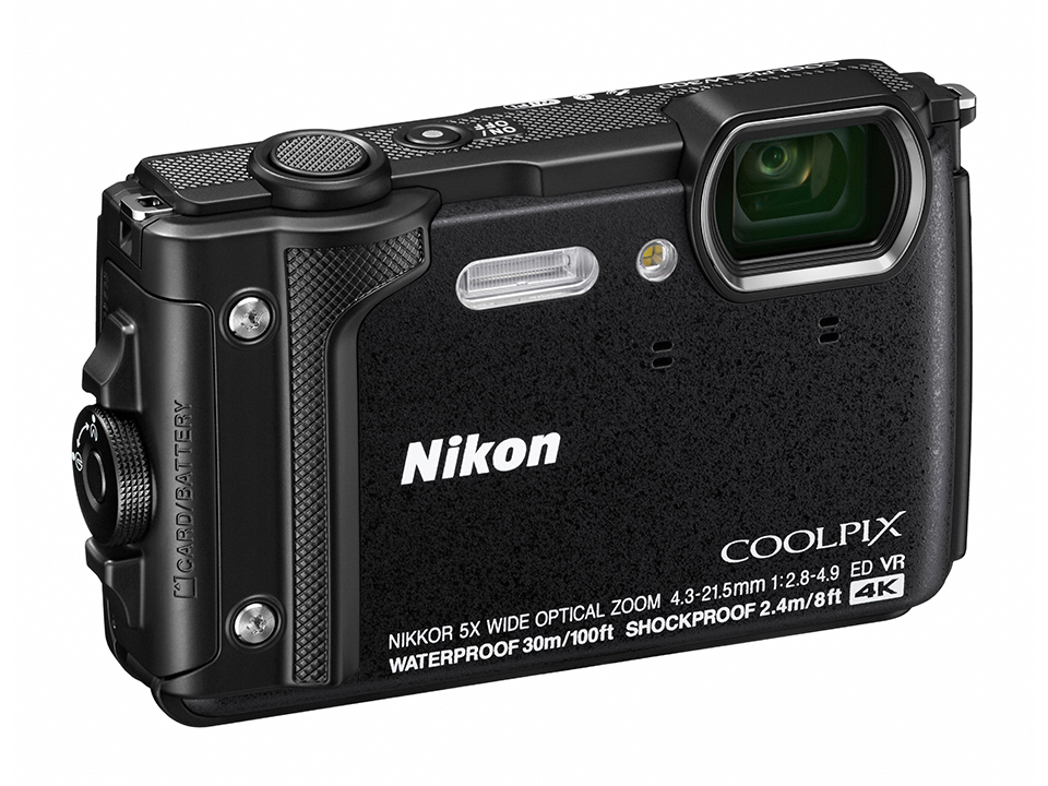 【展示美品】Nikon デジタルカメラ COOLPIX W300 BK