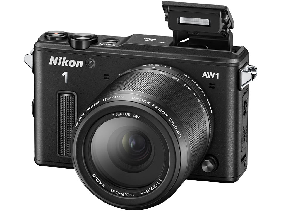 nikon 1 aw1 waterproof camera