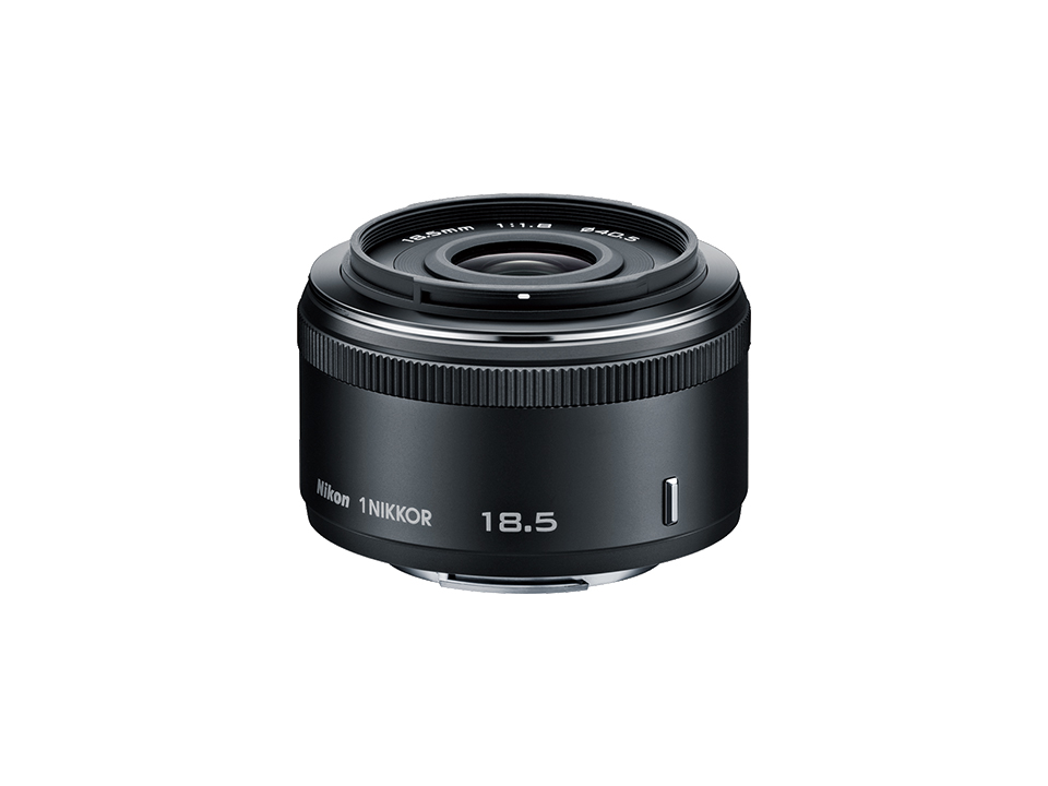 Nikon 単焦点レンズ 1 NIKKOR 18.5mm f/1.8 ブラック-