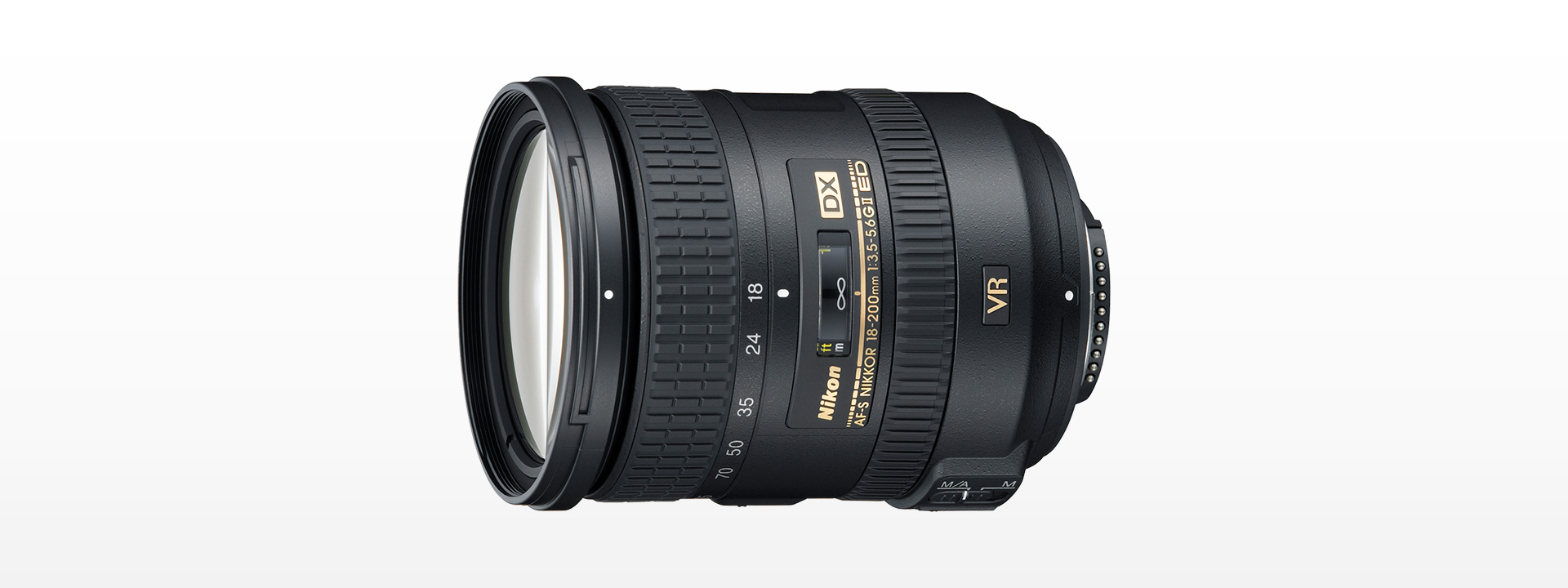 【L60】Nikon AF-S DX 18-200mm VR Ⅱ ズームレンズ一眼レフ