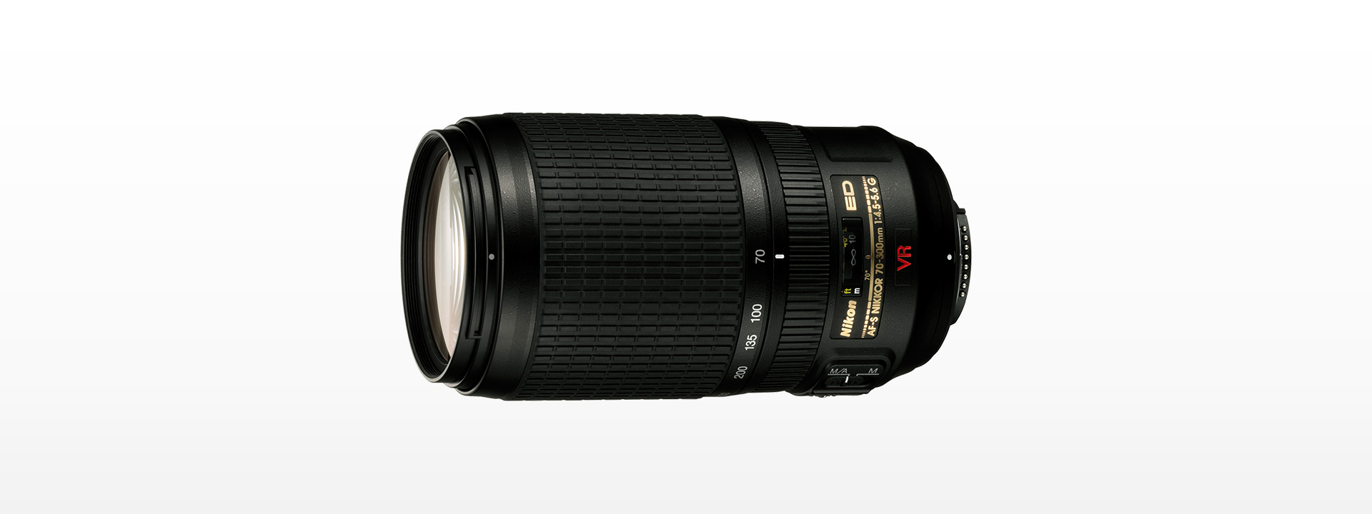 Nikon AF-S NIKKOR 70-300mm フルサイズ対応フルサイズ対応の望遠レンズです