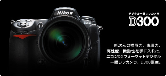 ニコン　Nikon D300 デジタル一眼レフカメラ