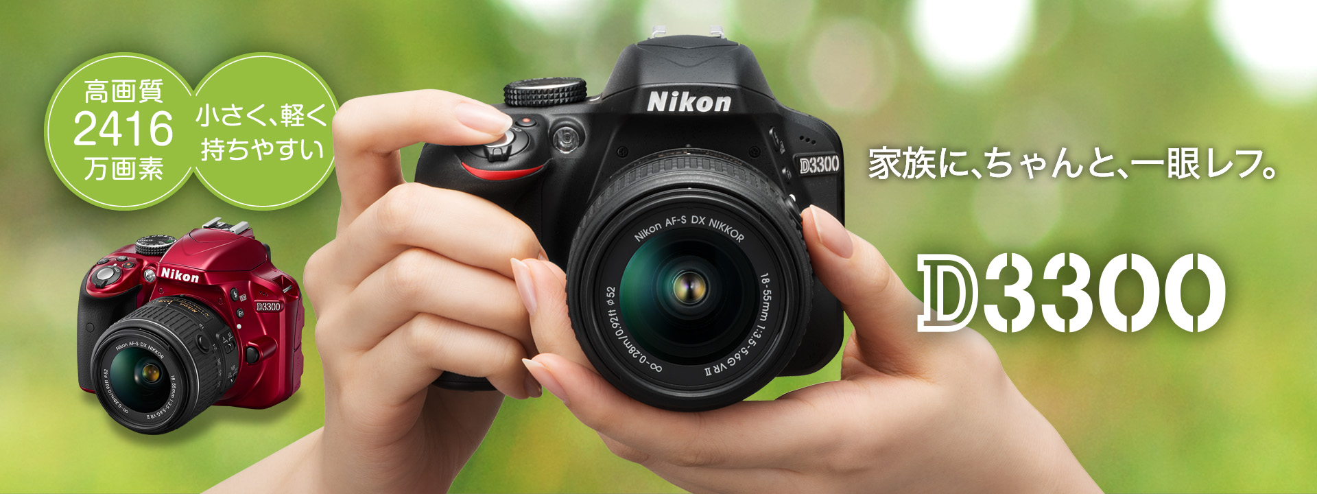 1550ショット★ Nikon D3300 高画質一眼レフ