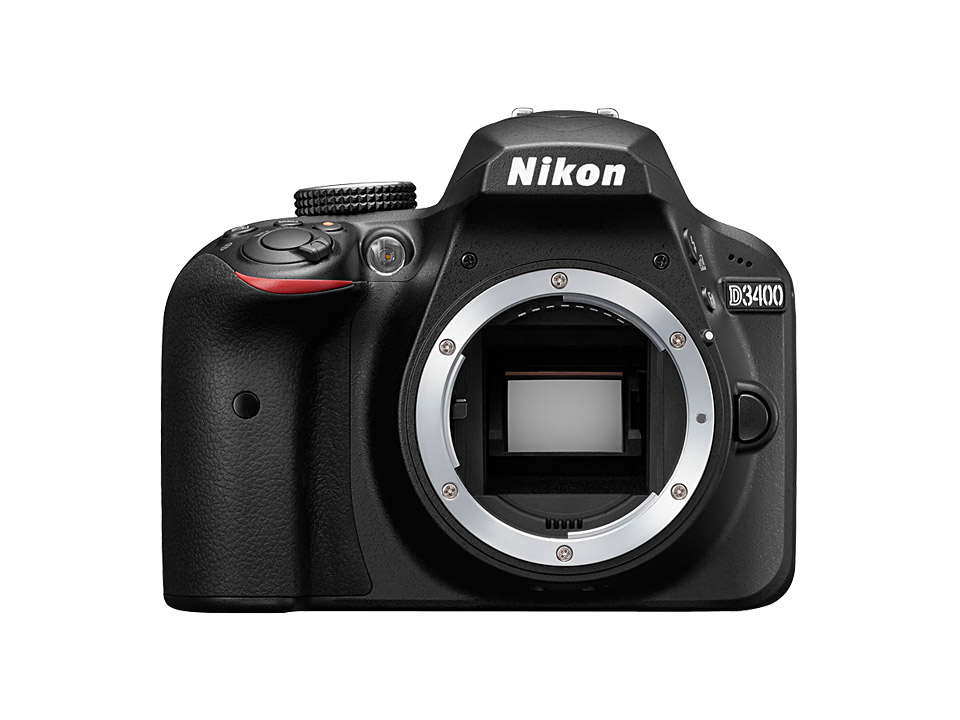 Nikon D3400 ダブルズームキット BLACK Bluetooth