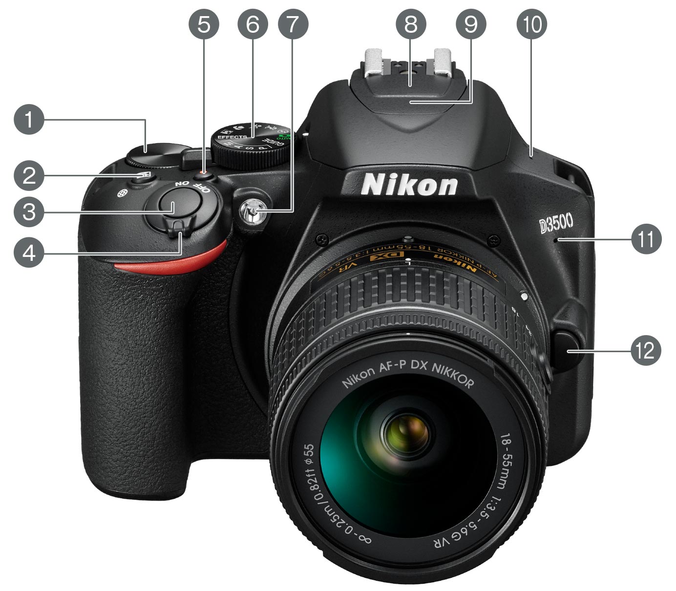 Nikon D3500 一眼レフカメラ-