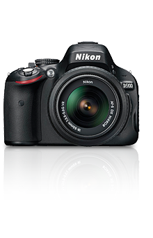 Nikon D5100一眼レフカメラ 標準と望遠2本のレンズ 説明書 充電器付きラベルに破れあり
