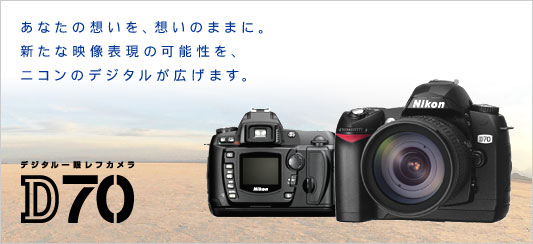 ボディ　ニコン　NIKON  D70  一眼レフ　デジタルカメラ