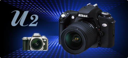 【完動・美品】Nikon U2 フィルム一眼レフ　レンズ付き