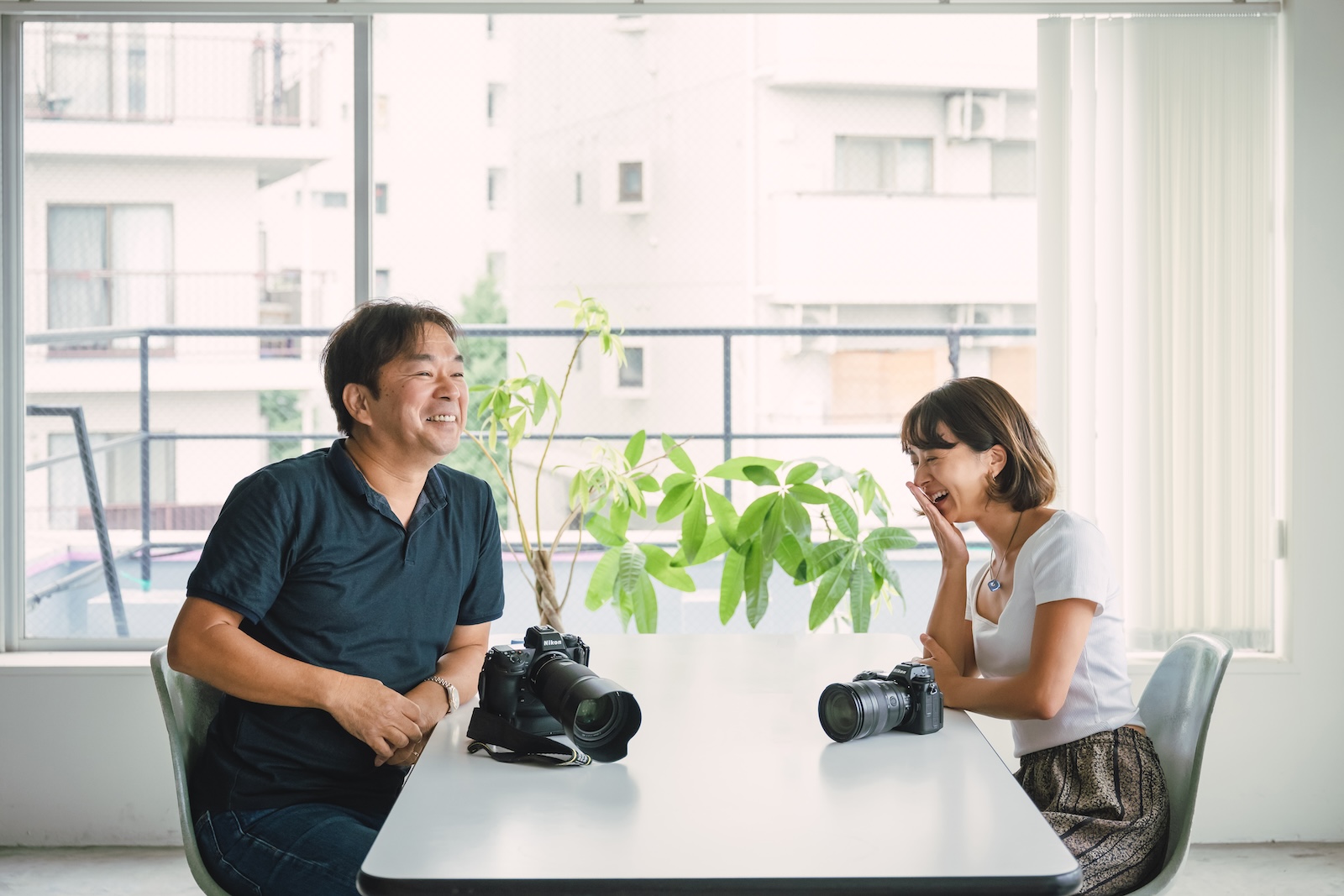 yucoが撮影した河野英喜とAOI